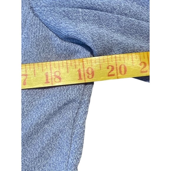 Dunning  Heather Purple Pullover Hoodie Half-Zip Embroidered Golfer Logo  Size M - Picture 6 of 8